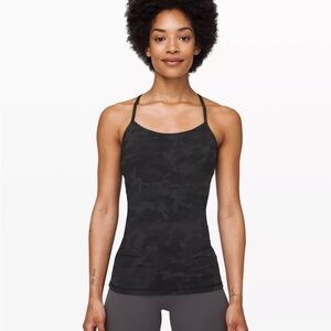 Lululemon Power Y Tank Camouflage size 6